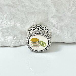 Pandora Macarons Exclusive Bead Charm S925 Silver Charm